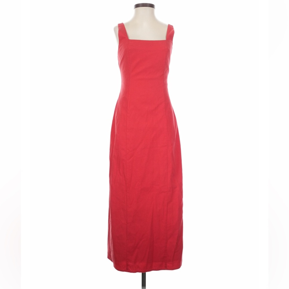 NWT abercrombie square neck midi dress